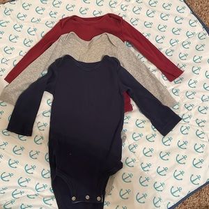 Set of long-sleeve onesies